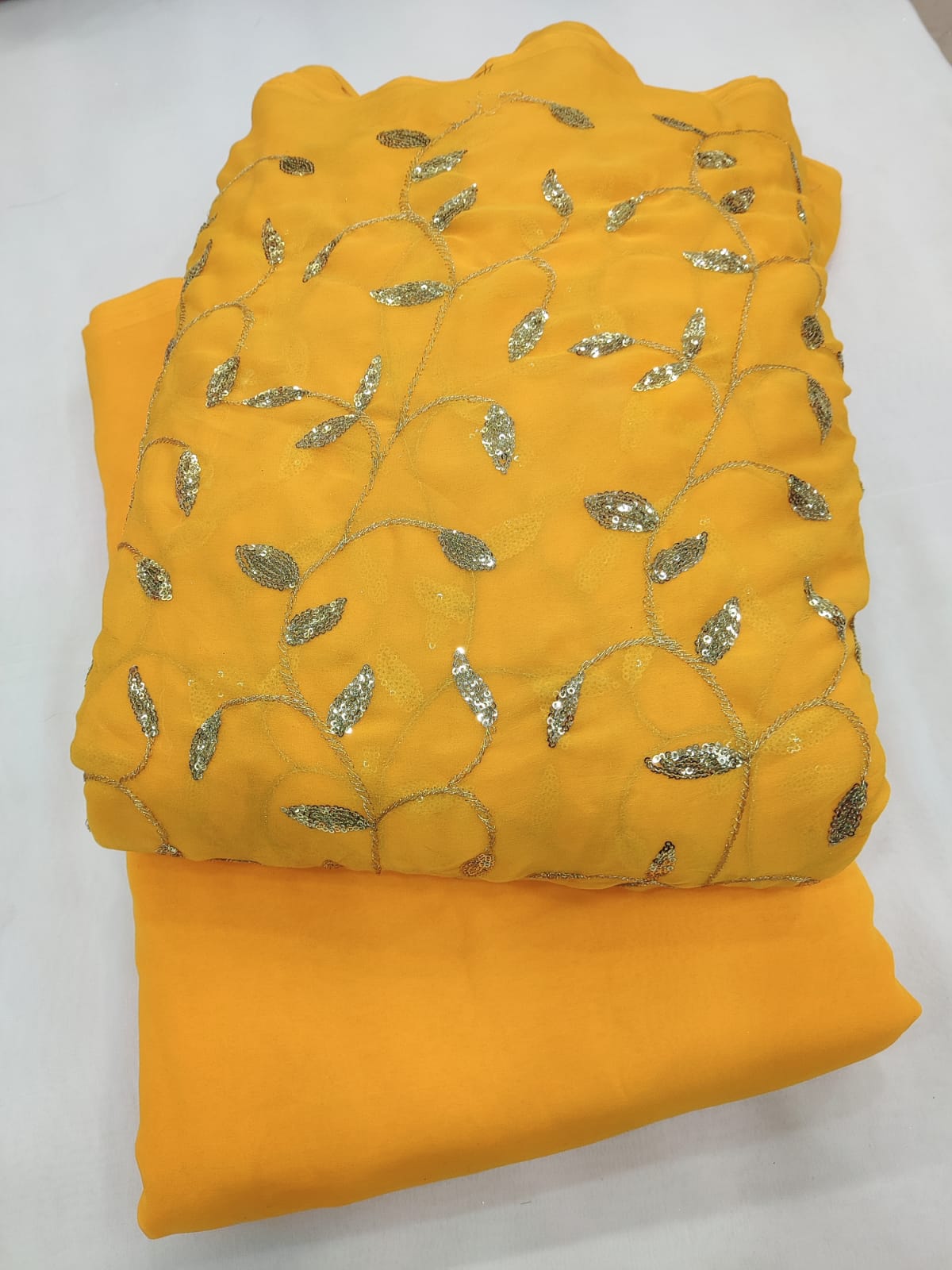 Beautiful Georgette Sequins Suits