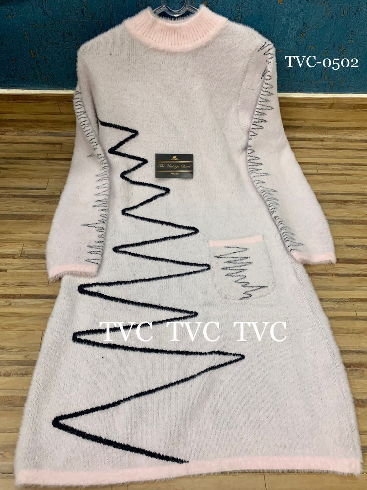 Woolen One Piece dress