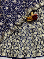 Benarsi Khinkhwab with Georgette Dupatta