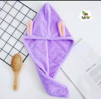 Womens Cleft Lip Ear Towel Hair Cap
