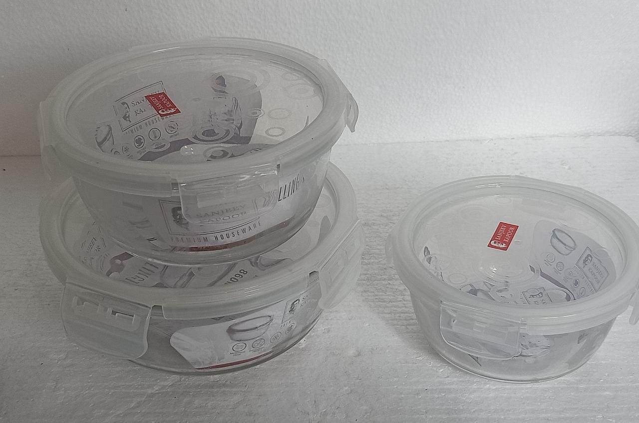 Sanjeev Kapoor Square n Round Containers