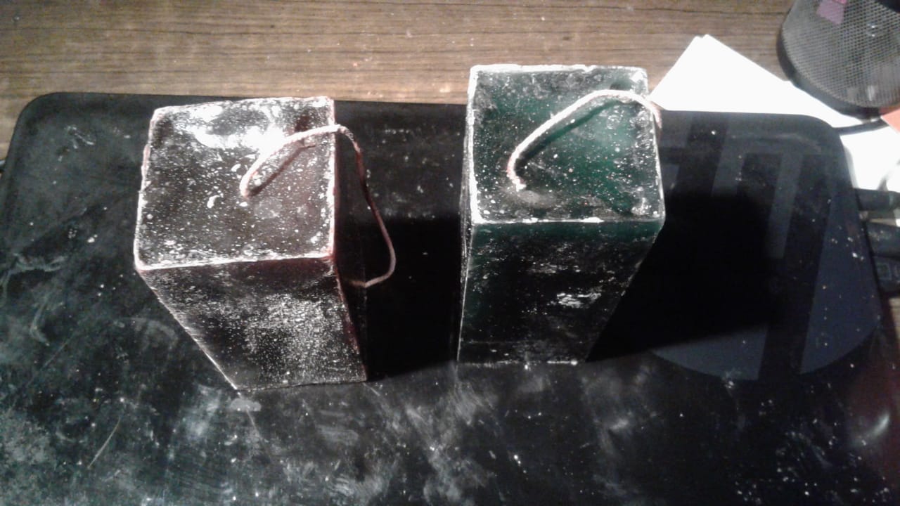 Aromatic Candles made by persons with special needs