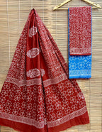 Hand-Block Printed Cotton Suits
