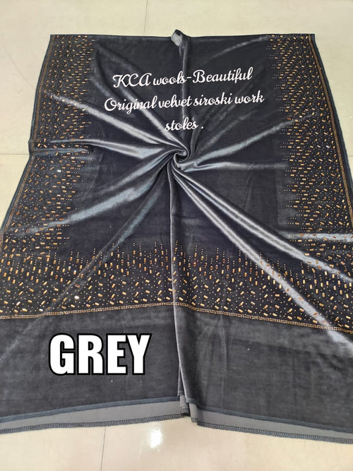 Beautiful Velvet Stoles