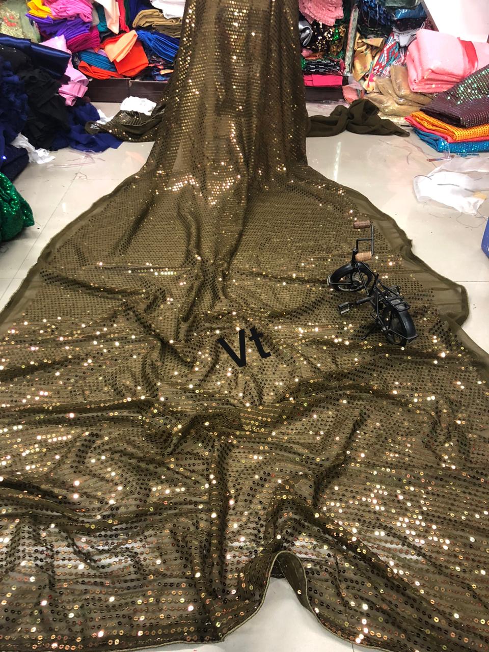 Sequins Saree