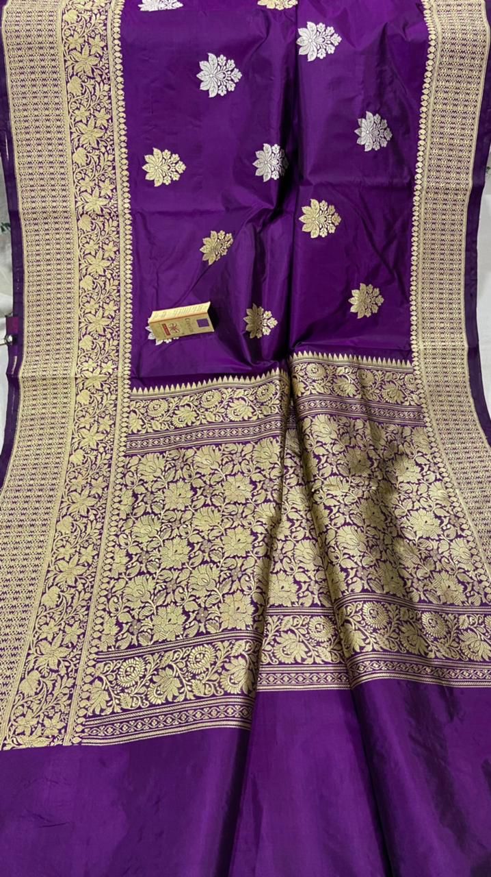 Handloom Benarsi Katan Silk Saree