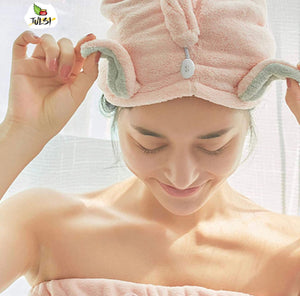 Womens Cleft Lip Ear Towel Hair Cap