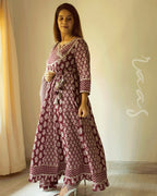 Cotton Kalidar Kurti with Pant