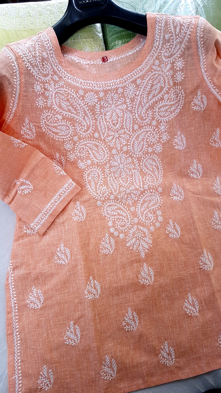 Chikankari Cotton tops