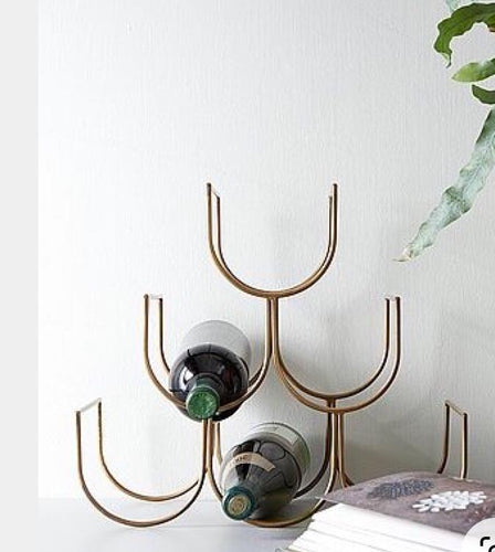 Beautiful Electroplated Wine Racks