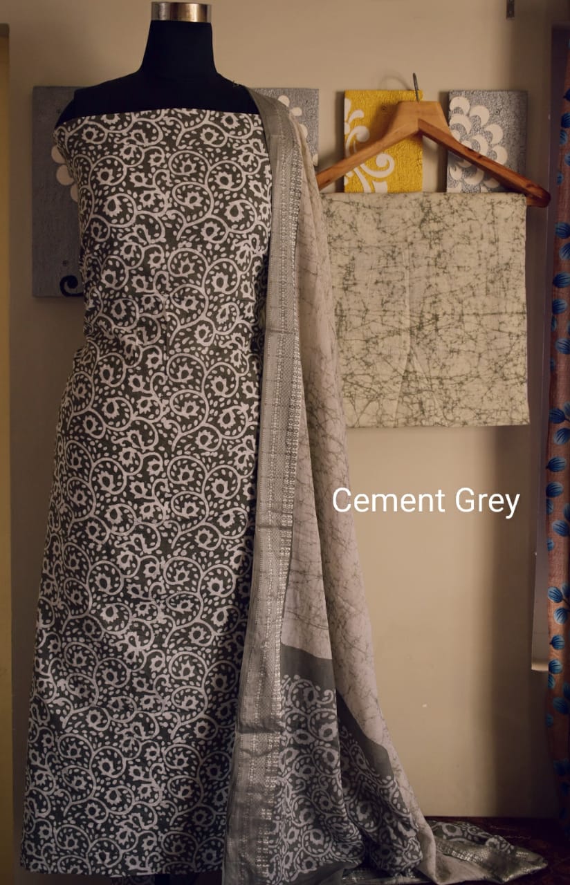 Real Wax Batik Cotton Suits