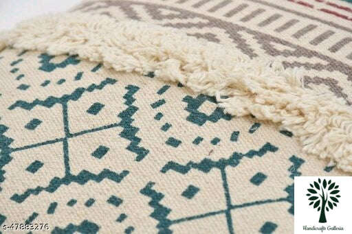 Tufted Cotton Cushion Covers