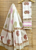 Hand-Block Printed Cotton Suits