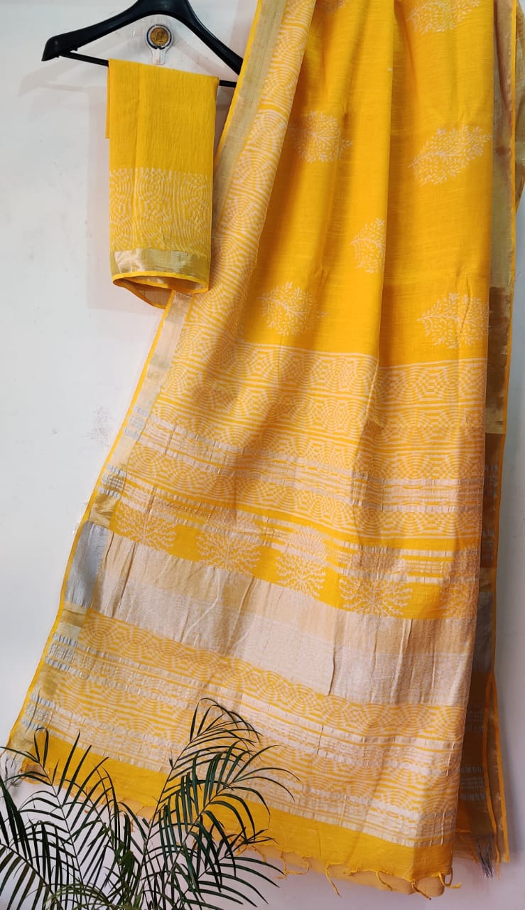 Mix-up collection Bagru Sarees