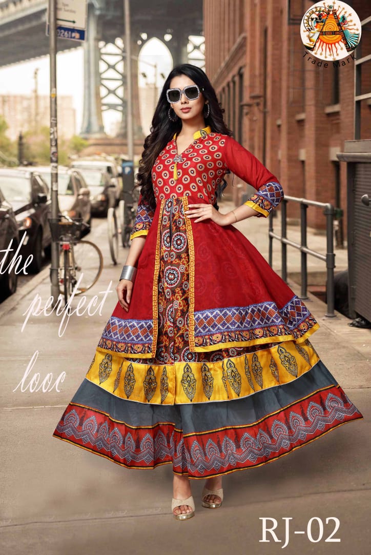 Rajwadi long Gown