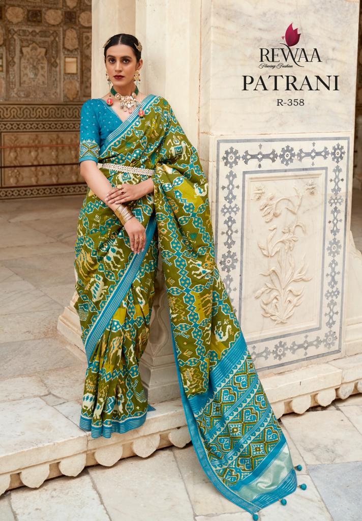 Patola Cotton Silk Saree