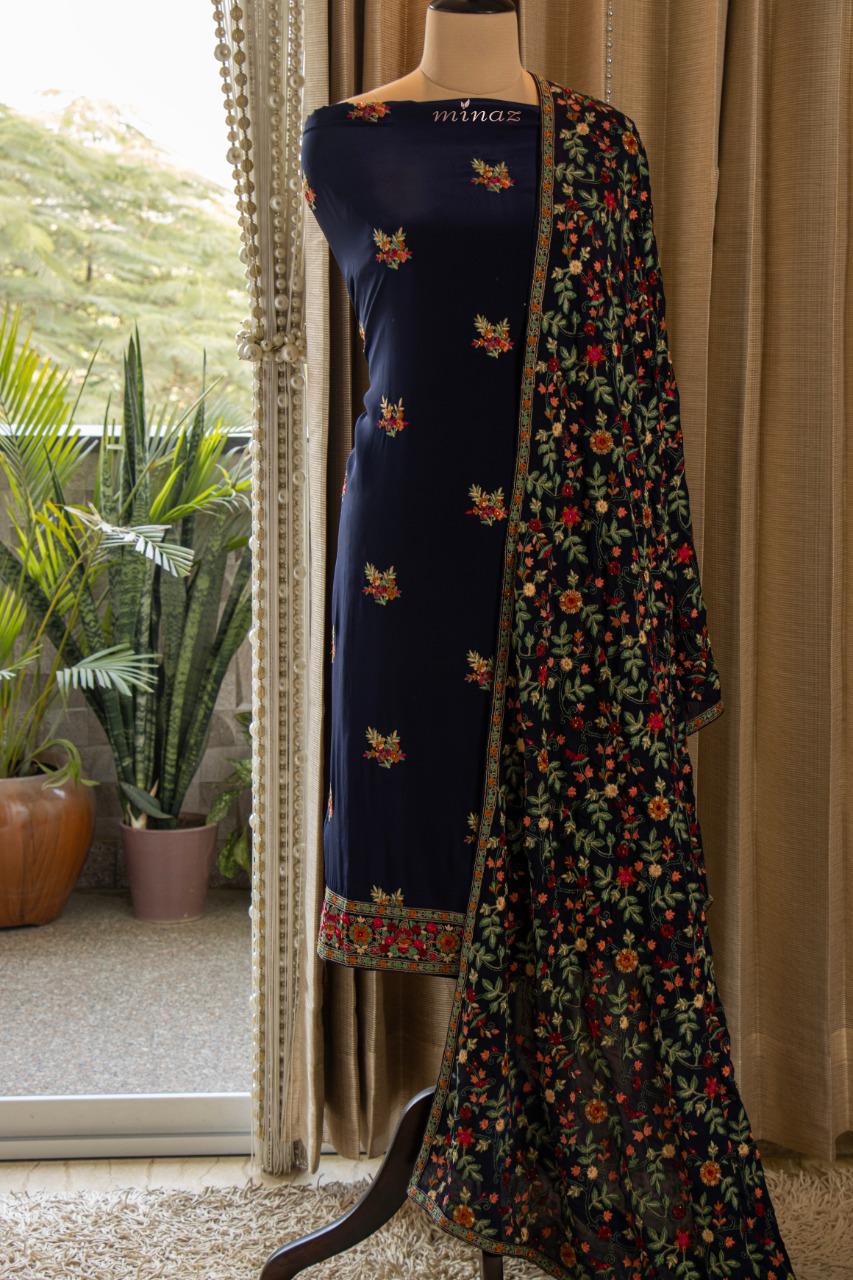 Stunning suits in crepe