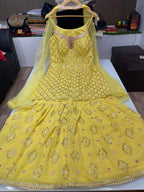 Beautiful Georgette Kurti Sharara