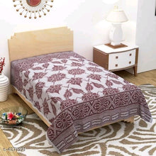 Load image into Gallery viewer, Trendy Cotton 90x60 Single Bedsheets Vol 1