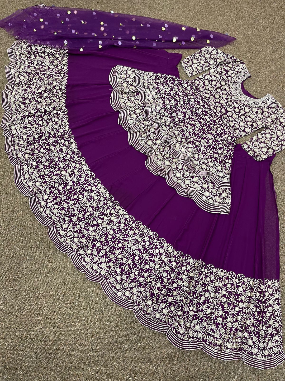 Party Wear Lehenga (SSR)