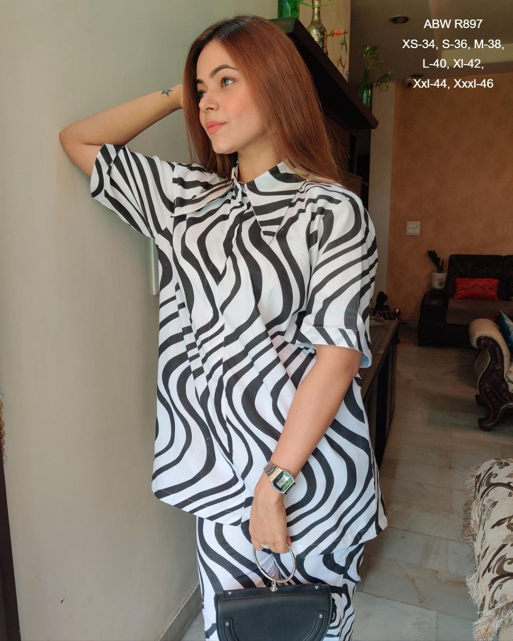 Black n White Co-ord Set