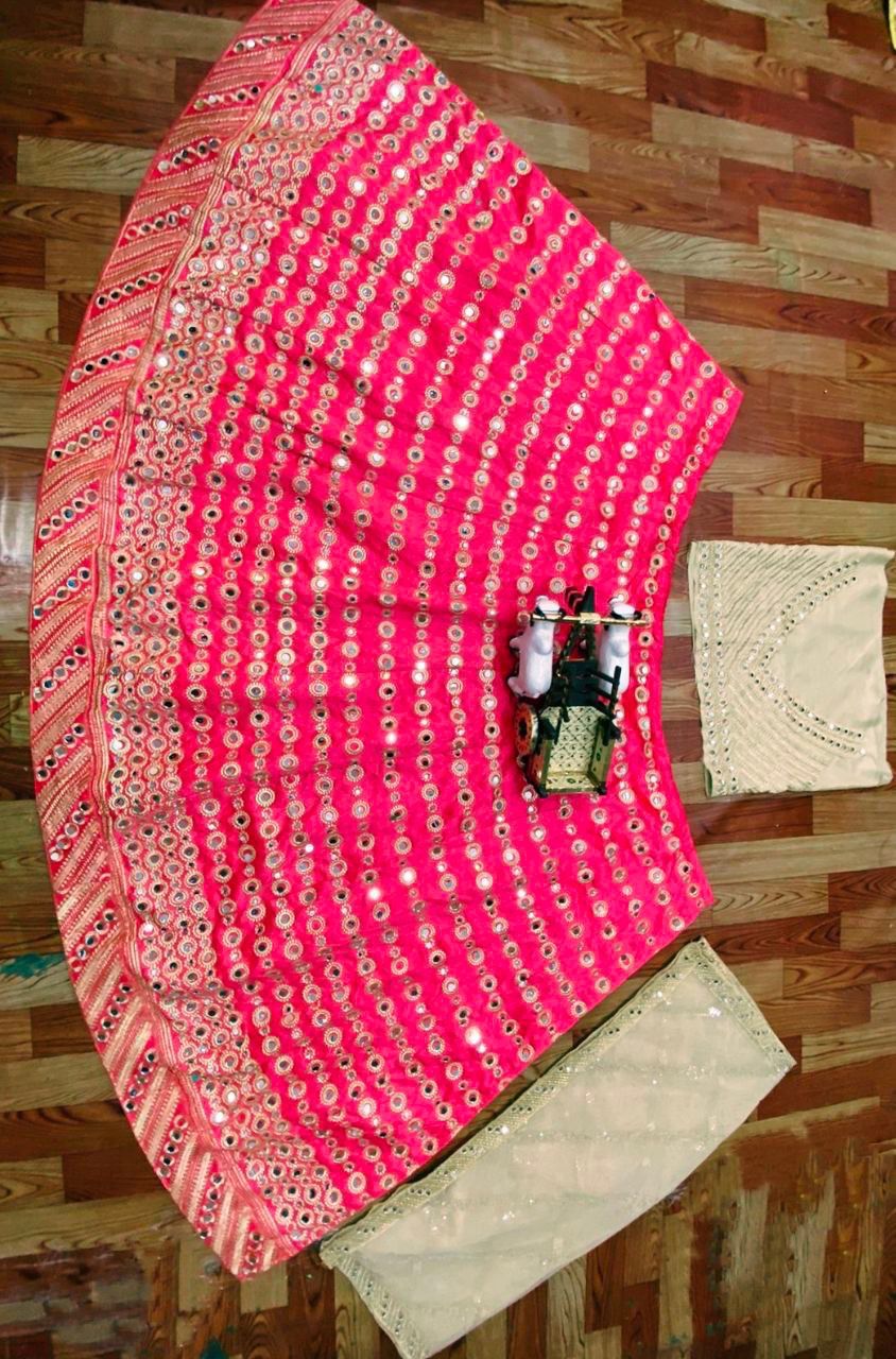 Mirror Work Lehenga