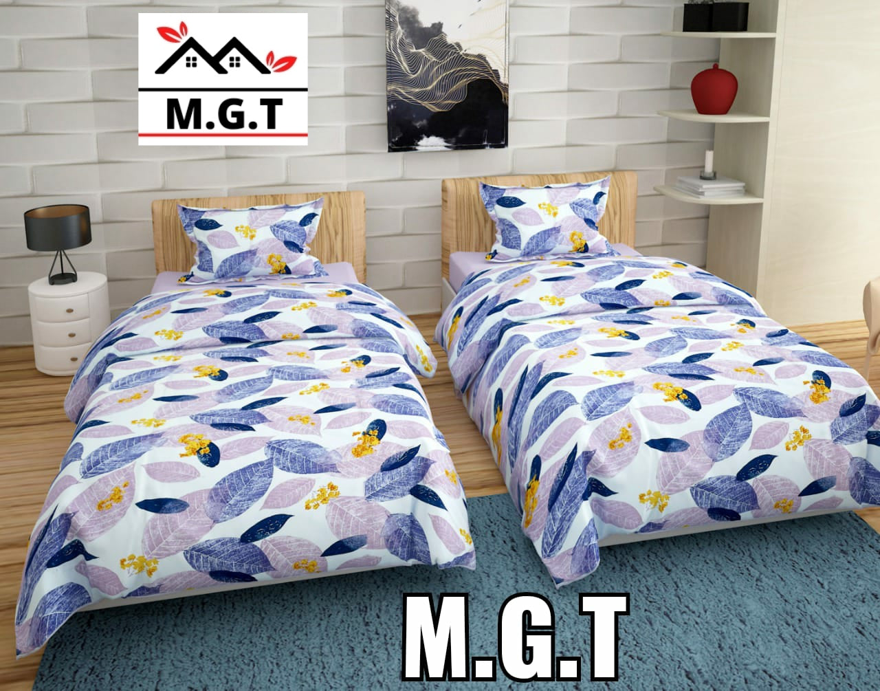 Single Bedsheets (2+2) (Toons collection)