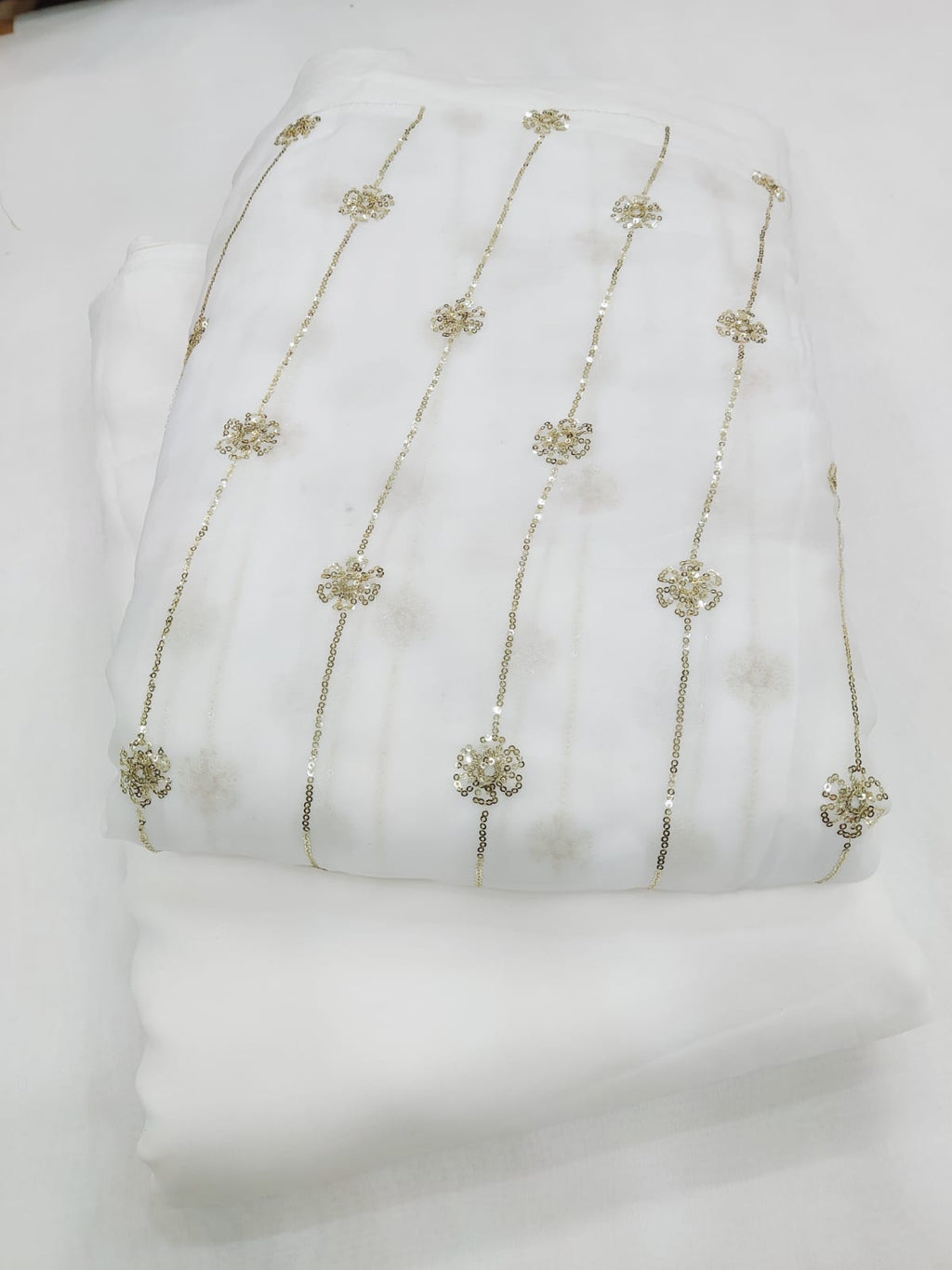 Beautiful Georgette Sequins Suits