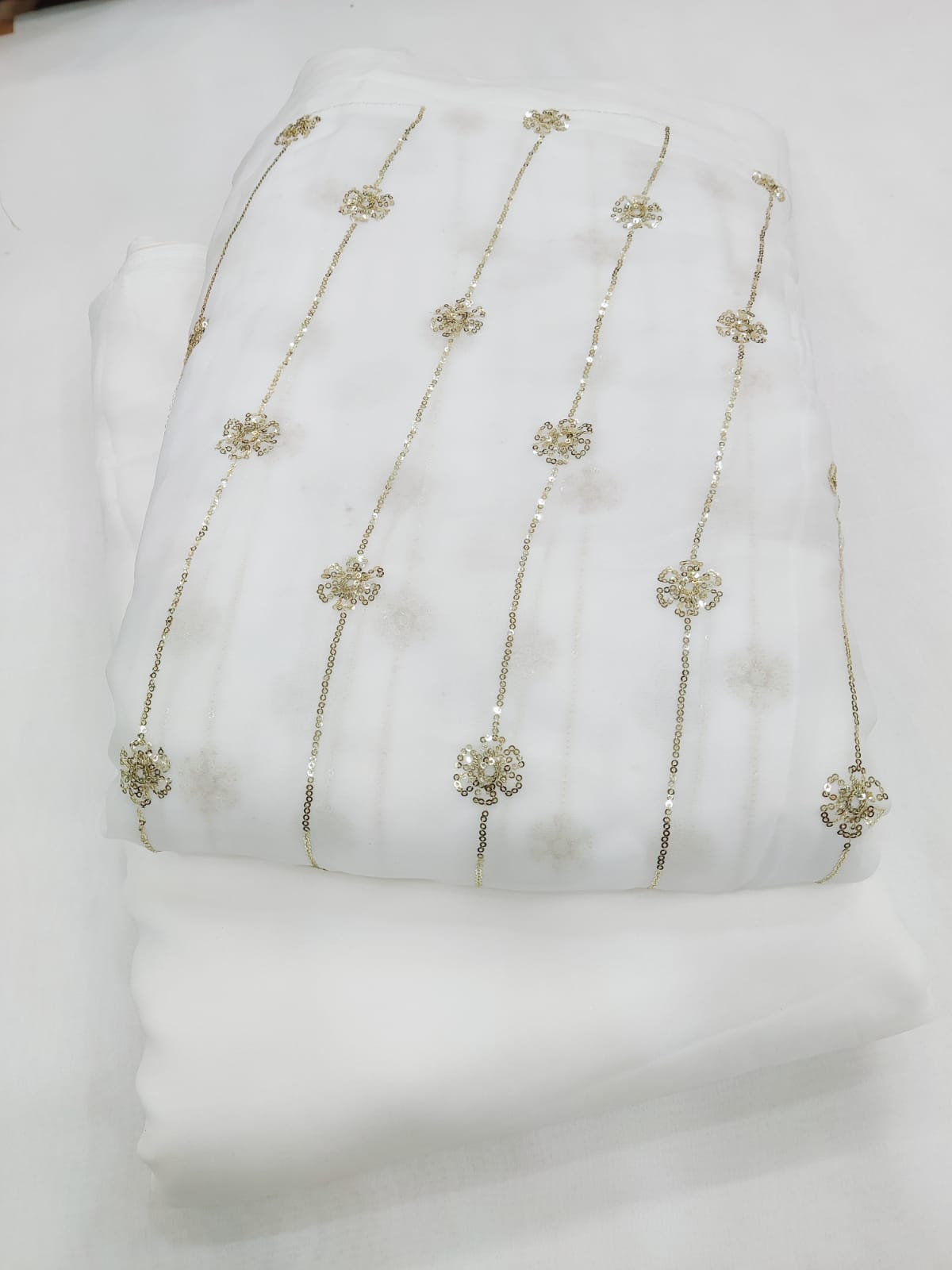 Beautiful Georgette Sequins Suits