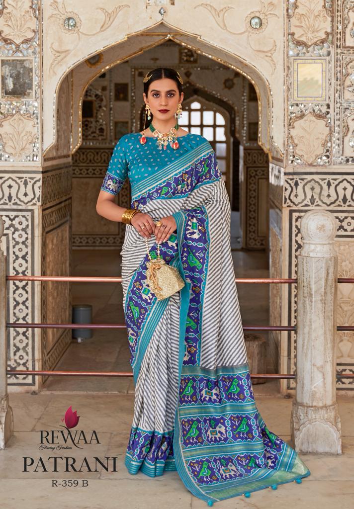 Patola Cotton Silk Saree