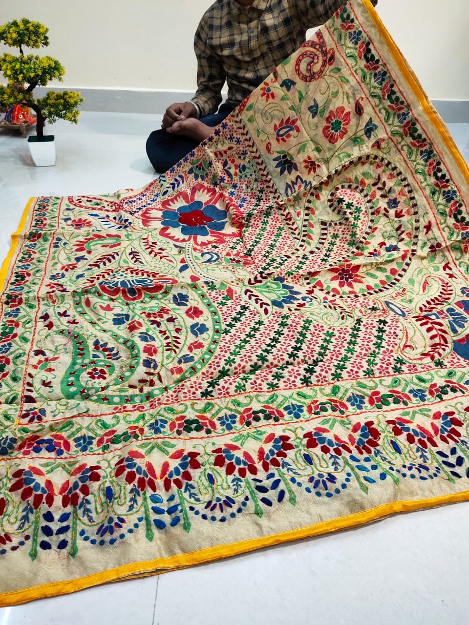 Beautiful Kalamkari Dupattas