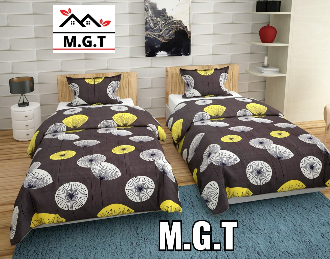 Single Bedsheets (2+2) (Toons collection)