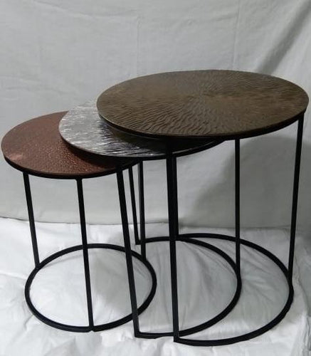 Set of 3 Nesting Tables(powder coated)