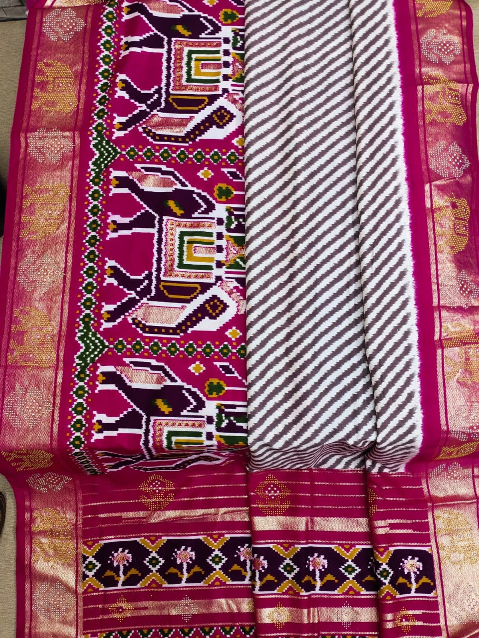 Patola Fancy Silk Sarees