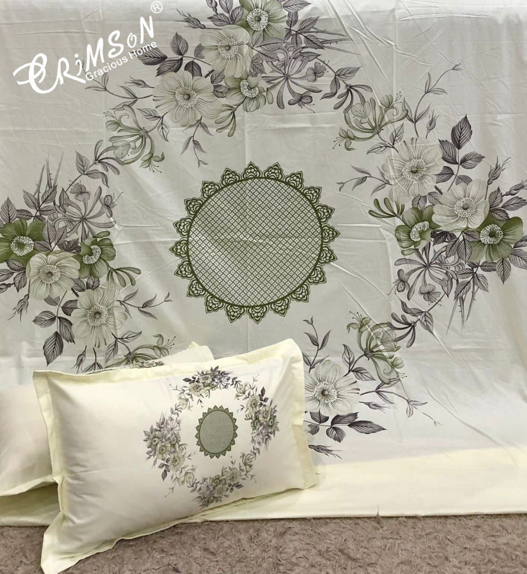 King Size Panel Print Bedsheets