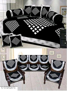 Elite Attractive Diwan Sets and Sofa Covers Combo Vol 1 M8