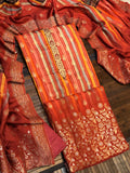 Dola Silk Benarsi with embroidery