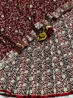 Benarsi Khinkhwab with Georgette Dupatta