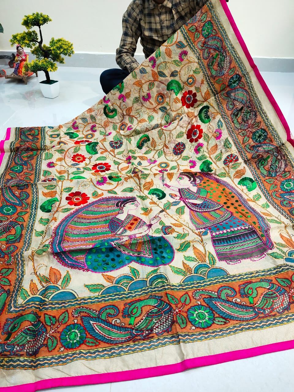 Beautiful Kalamkari Dupattas