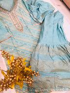 Benarsi Suit with Georgette Dupatta