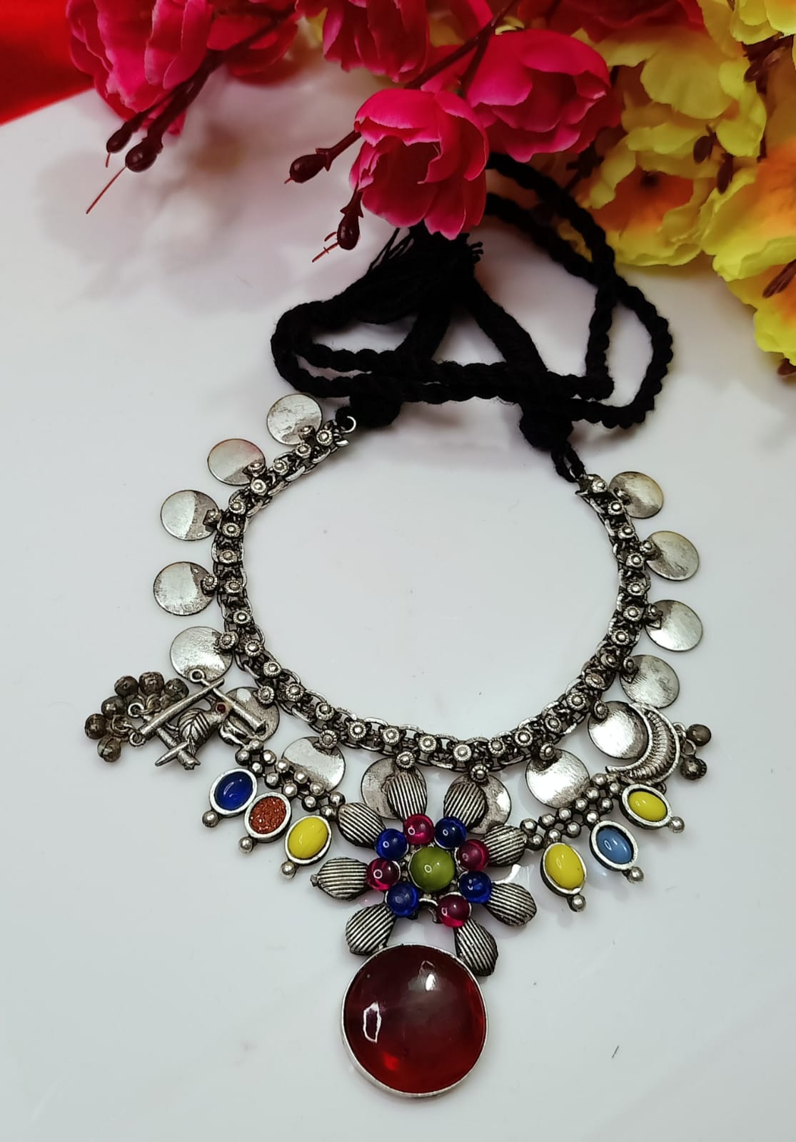 Oxidised Silver Necklaces