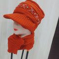 Woolen Cap with Mufler
