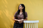 Ajrakh Button Down Top
