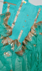Chanderi Unstitched Fabric Dress Material