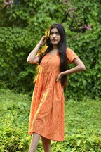 Button Down Ikat Dress