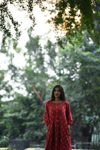 Easy Fit Ikat Dress