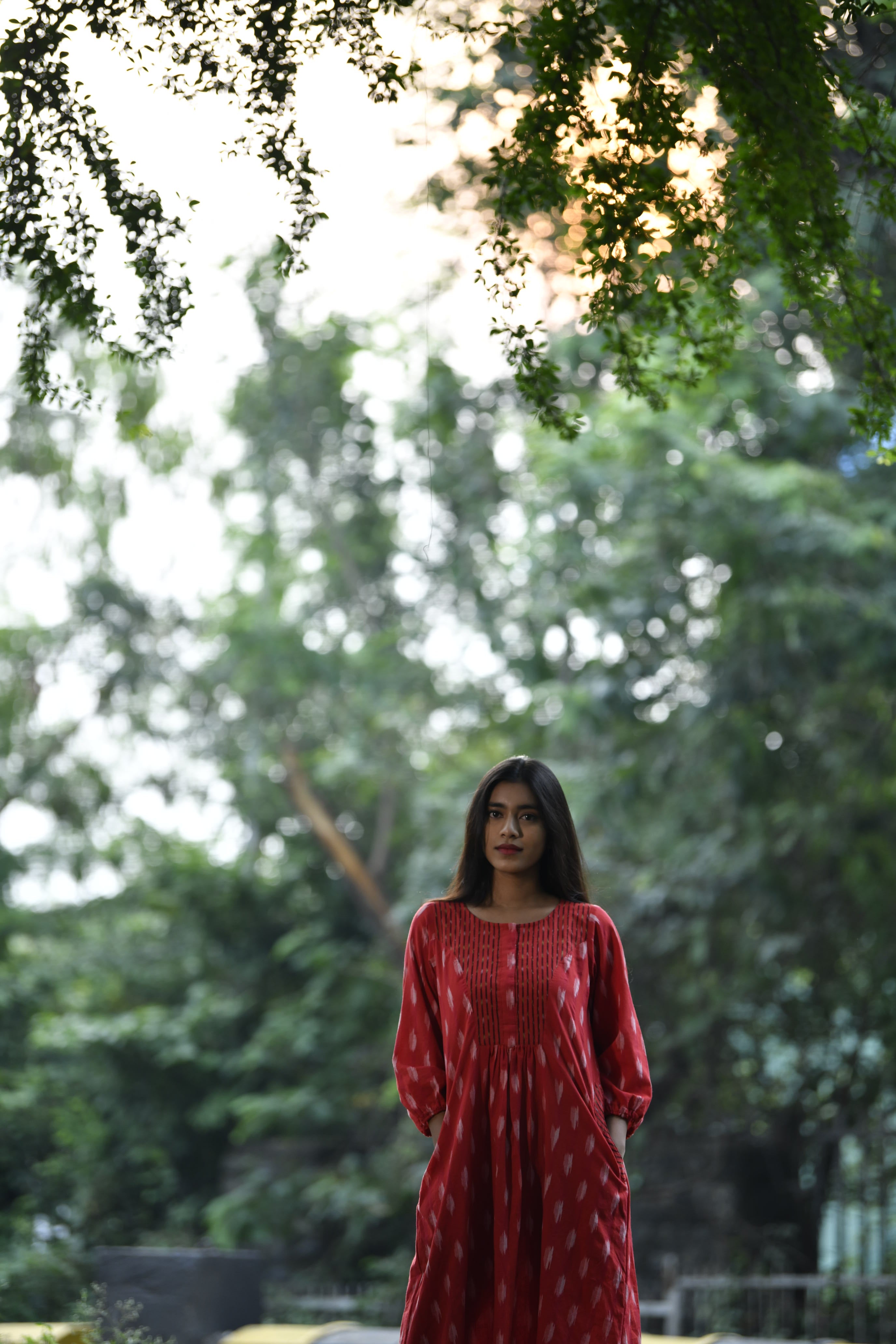 Easy Fit Ikat Dress