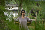 Easy Fit Handloom Peacock Dress