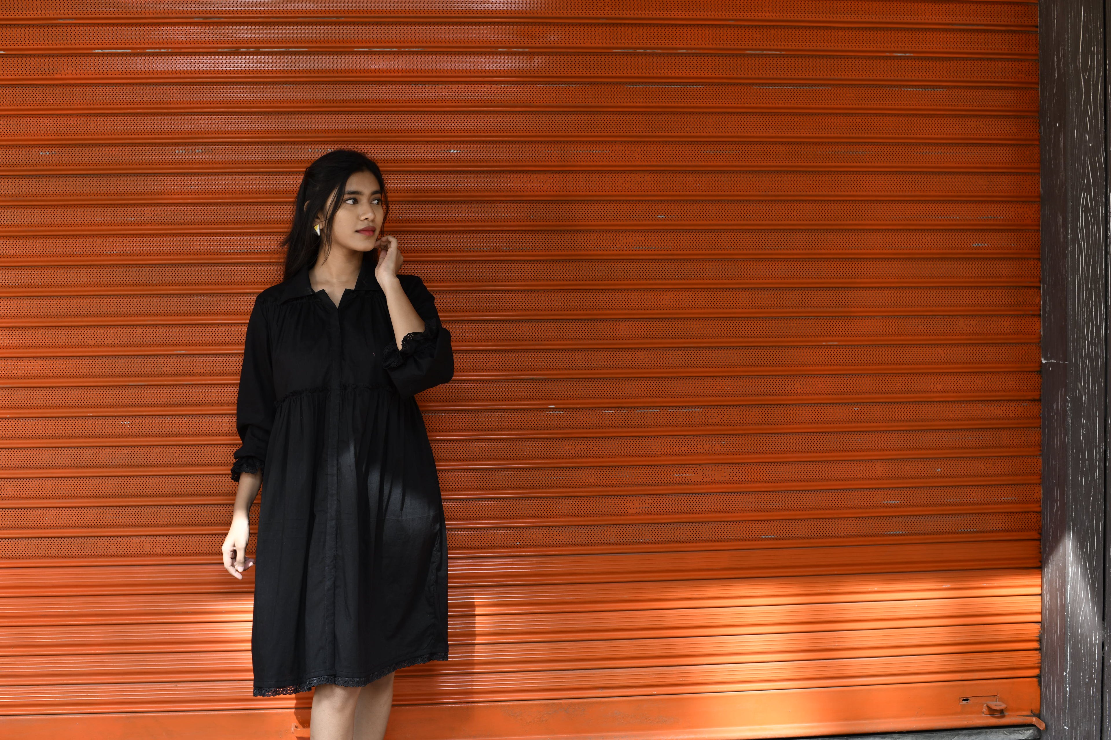 Easy Fit Black Dress