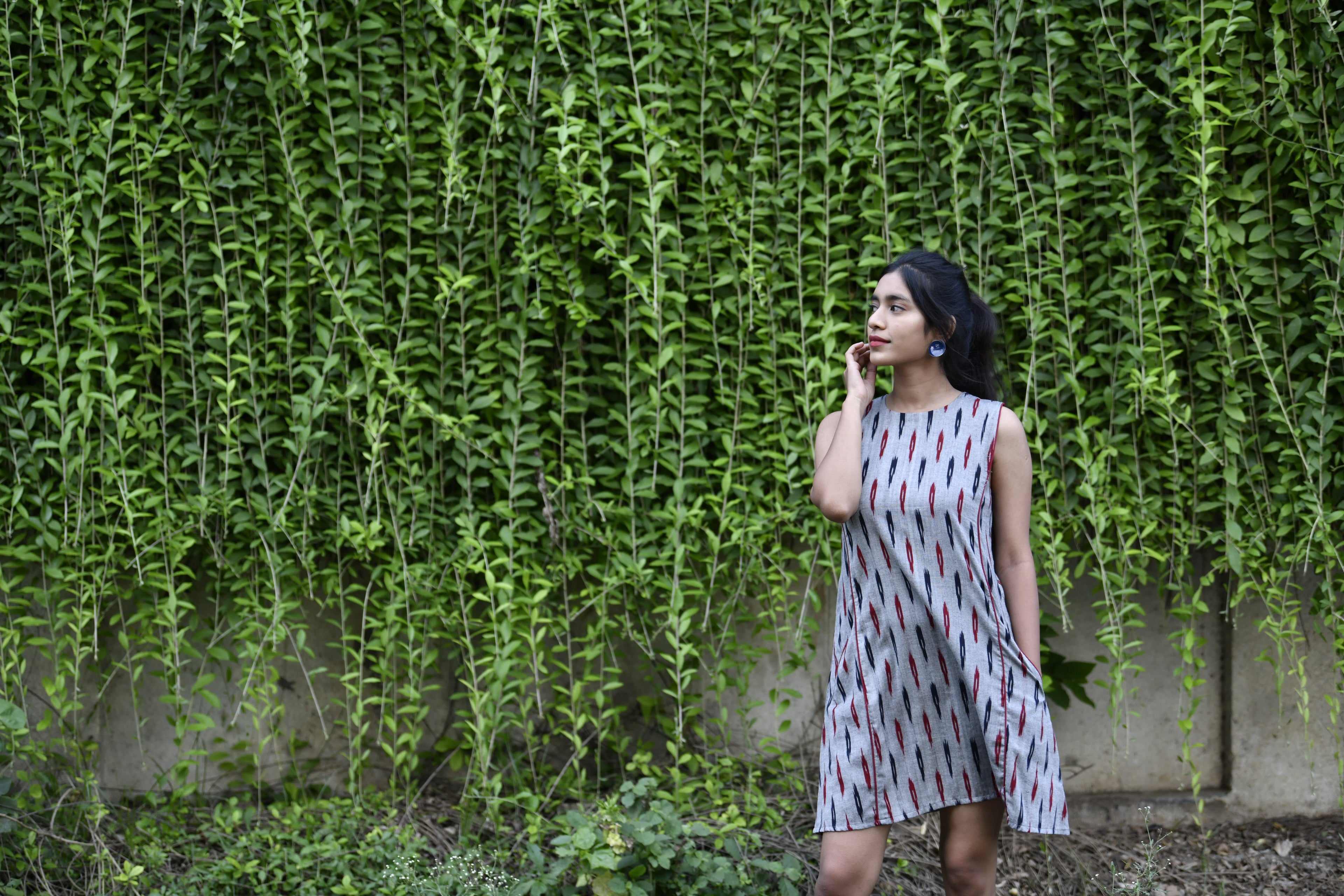Handloom Ikat Dress
